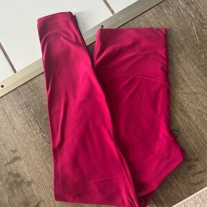 Lululemon Align Pant Full Length
28" Ruby Red